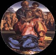unknow artist The Sacred Family with the young one San Juan the Baptist one Spain oil painting artist